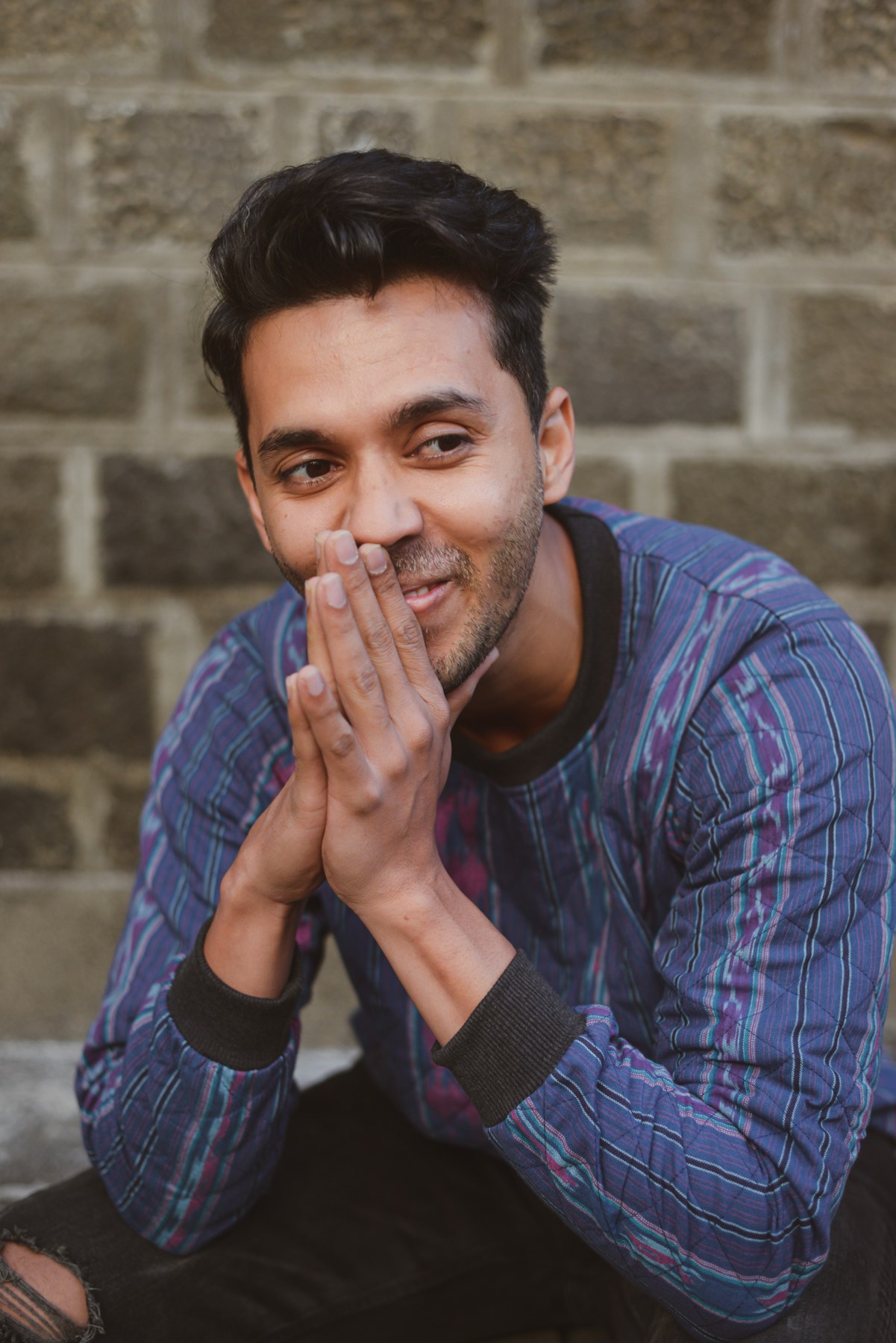 Portrait of Abhay Mahajan — Between moments